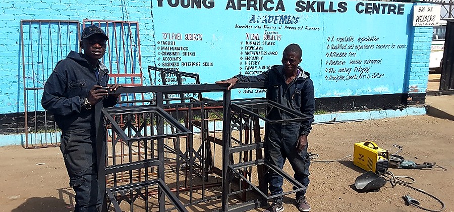 Skills centre project site for institutional capacity work